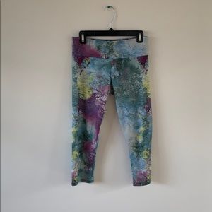 Onzie Leggings Splatter Print Size M/L